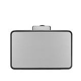 thumbnail of PROREGAL Rechteckiger Treteimer aus gebürstetem Edelstahl mit Soft-Close-Deckel & handlichen Kunststoffgriffen | 30 Liter, 64x29,5x36,5cm | Silber