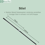 thumbnail of BawiTec Echt Rosshaarbesen 30cm mit Teleskopstiel Zimmerbesen Kehrbesen Rosshaar