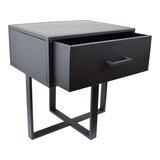 thumbnail of LOFT42 Frida Nachtkastje - Zwart - Metaal - 50x47x35