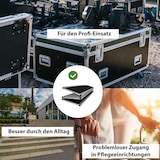 thumbnail of DREIBREIT by TRUTZHOLM Alu Auffahrrampe 175 cm 2-fach klappbar Tragkraft 1020 kg beschichtet Rampe