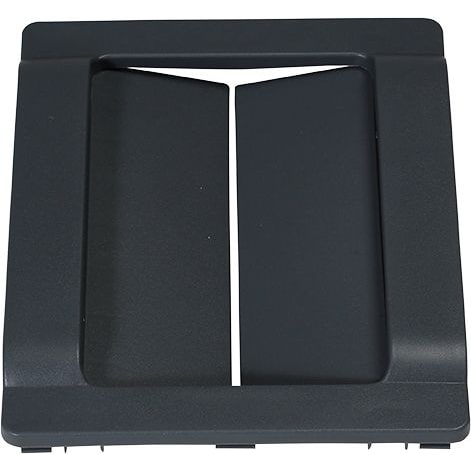 PROBBAX - PB-1034-GRY - Inserto Mix & Match de apertura de solapas giratorias para tapa PB-1030 - 28,3 x 23 x 3,8 cm - Gris