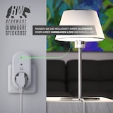 thumbnail of BEARWARE Dimmbare Funksteckdosen - Set mit Fernbedienung - 2er Set für den Innenbereich Indoor + 1 Fernbedienung - Steckdose