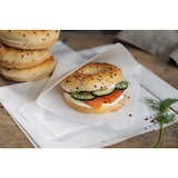 thumbnail of PACKNWOOD - 1 000u - Bolsa de papel blanca antigrasa abierta por 2 lados, para hamburguesas, donuts, kebbabs, wraps y otros 34x8.5x0 - 210PAPOW34G