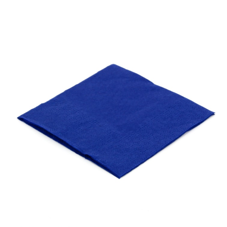MONOUSO - Guardanapos Cocktail de Papel 20x20cm Azul (6.000 Uds)