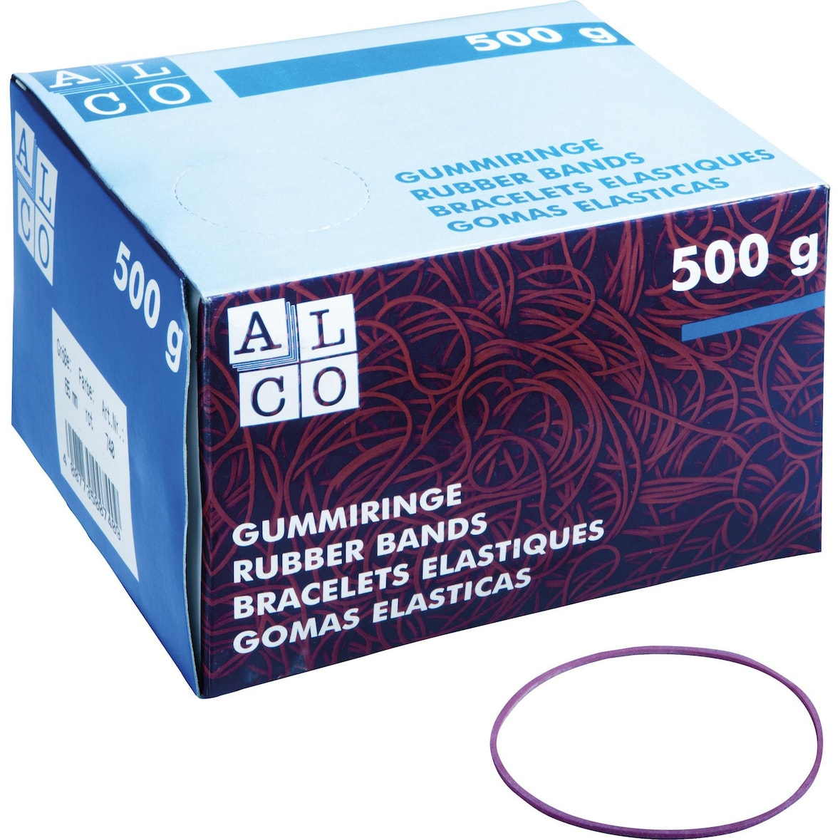 Alco Gummiring Naturkautschuk Ø 85 mm rot 500 g