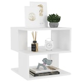 thumbnail of vidaXL Beistelltisch Weiß 40x40x40 cm Holzwerkstoff