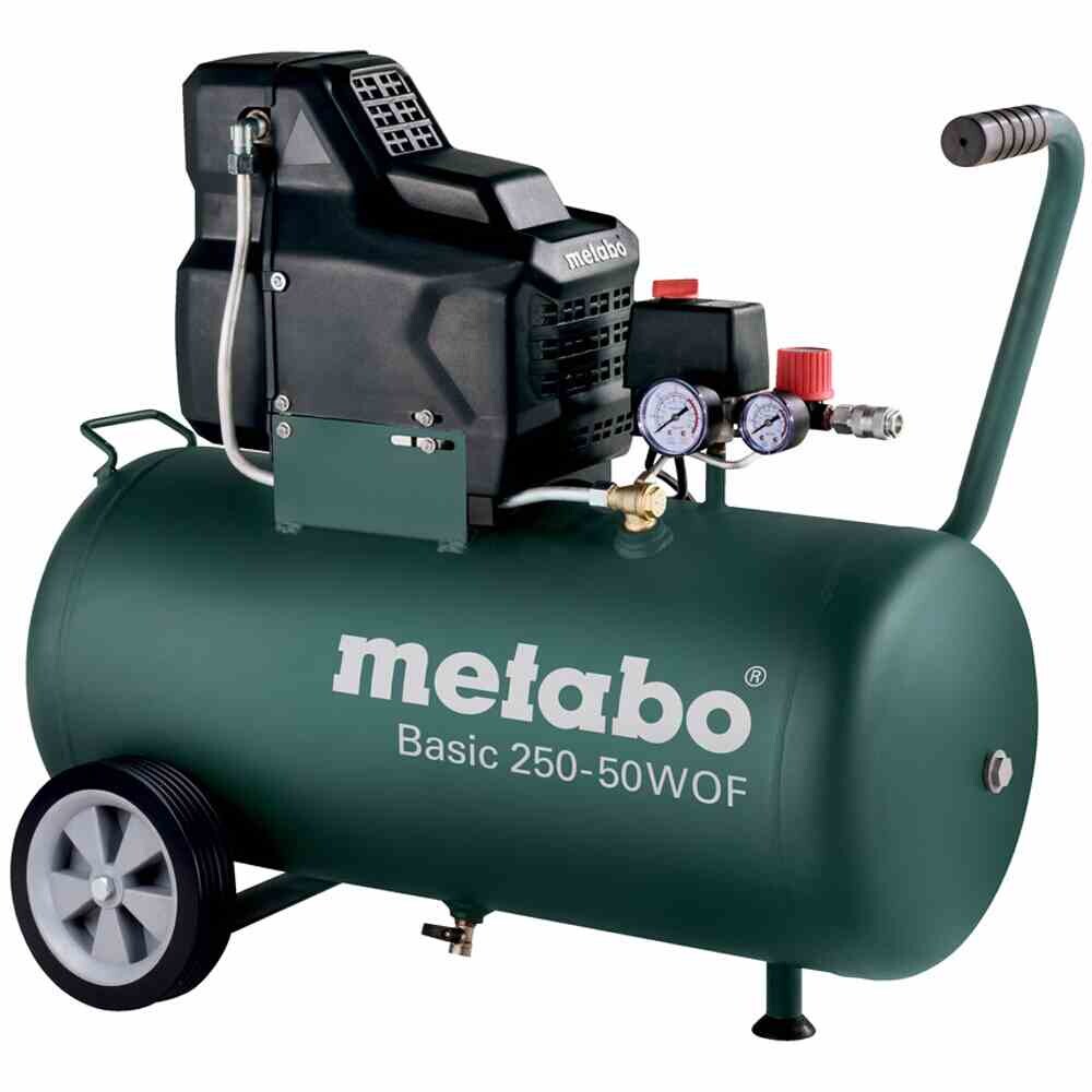 METABO Kompressor Basic 250-50 W OF, 1,5 kW, 8 bar, 50 l