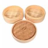 thumbnail of Tampa Maxi Dim-Sum  Ø 30X3 Cm Natural Bambú (4 Unidades)