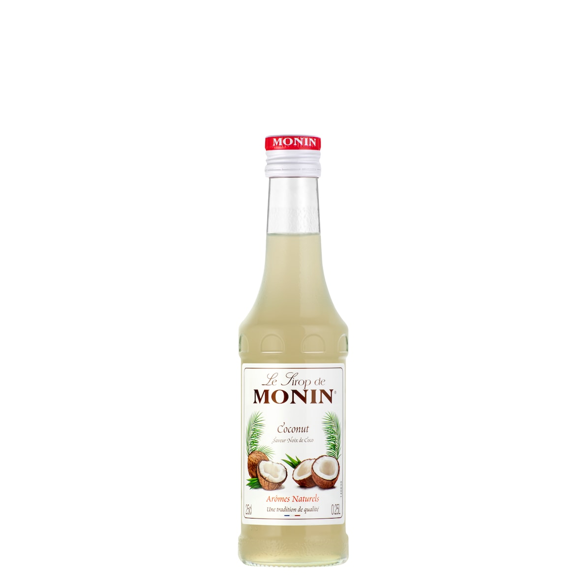 MONIN - Sirop Saveur Noix de Coco 25 cl pour boissons chaudes, cocktails et thés glacés