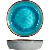 thumbnail of H&H Set 4 Piatti Fondi Teide, Stoneware, Azzurro, 20cm
