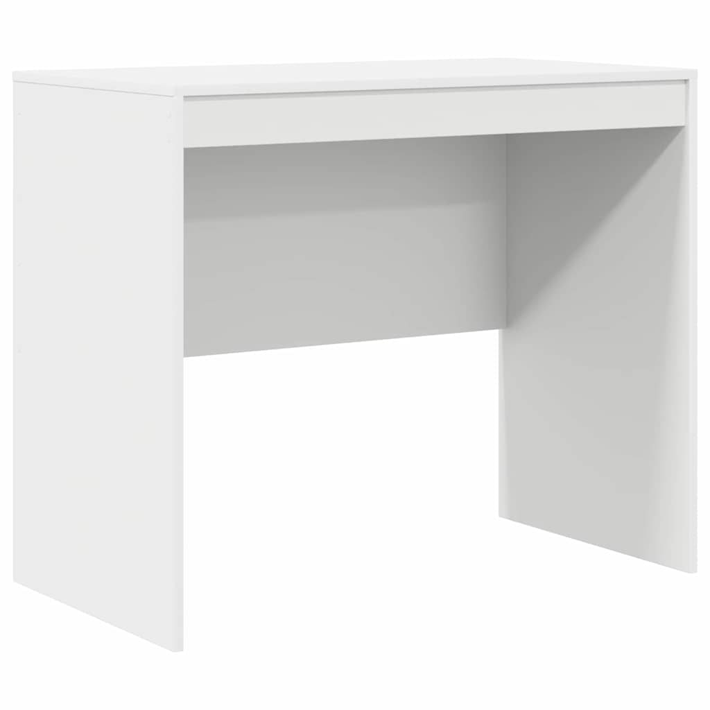 vidaXL Bureau Wit 90 x 50 x 76 cm Bewerkt hout