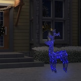thumbnail of vidaXL LED-Rentier Weihnachtsdeko 90 LEDs 60x16x100 cm Acryl