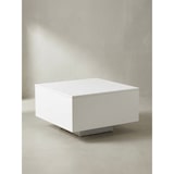 thumbnail of Holz Couchtisch, Stilvoller Wohnzimmer C-Tisch im puristischen Design. 60x60x35 cm | Kadima Design