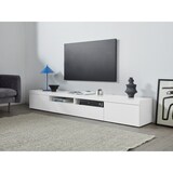 thumbnail of Mobile porta tv 2 ante con un'anta 240 240x40x35cm Bianco Laccato Lucido - SOLSTICE