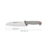 thumbnail of Arcos Serie Colour Proof - Santoku Mes - Lemmet Nitrum Roestvrij Staal 180 mm - Handgreep Polypropyleen Bedekt met Elastomeer Kleur Zwart