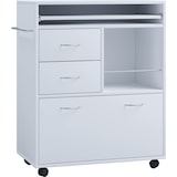 thumbnail of VCM Küchenmöbel Servierwagen Kicha Weiß H. 86 x B. 70 x T. 40 cm