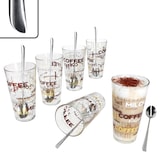 thumbnail of 12tlg Latte Macchiato Set - 6x CANDY Gläser + 6x TWIST Latte Macchiato Löffel - 162831 & 747-480