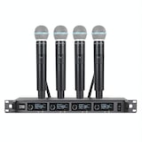 thumbnail of Système Microphone Sans Fil UHF 4 Canaux Pour Événements Et Concerts YONIS