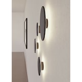 thumbnail of Mac Wall XL Corten - Applique a led da muro 20W CCT Switch 2700K/3200K/4000K in alluminio, Luce murale a 360 Gradi - Beneito & Faure
