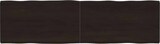 thumbnail of vidaXL Tischplatte 180x50x(2-4) cm Massivholz Behandelt Baumkante