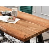 thumbnail of SIT Möbel Tafelblad 200 x 100 cm | bladdikte 56 mm | massief acaciahout | B 200 x D 100 x H 5,6 cm | natuur | 07121-01 | Serie TOPS & TABLES