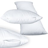 thumbnail of 2 Kissenbezüge inkl. Füllkissen Seitenschläferkissen Stillkissen 40 x 145 cm Natur