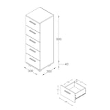 thumbnail of VCM  Zalo  H. 90 x B. 30 x T. 30 cm