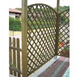 thumbnail of Pannello in legno di pino impregnato traliccio ad arco per recinzioni e decorazioni piante rampicanti LASA - 90x180 cm