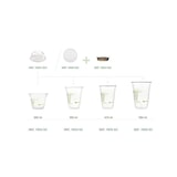 thumbnail of MONOUSO - Copo Compostável PLA Green Stripe® 265ml Ø9,6cm (1.000 Uds)