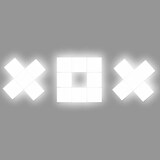 thumbnail of LED XOX Decorativo Palavra 55W 3600lm 4000K 45x107cm 7hSevenOn Deco