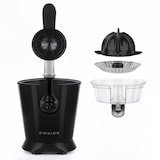 thumbnail of Elektrische citruspers ZEST9, druppelvrije schenktuit, krachtige hefboomarm, 160 W, zwart