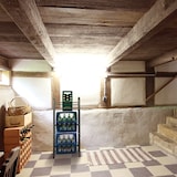 thumbnail of Relaxdays Getränkekistenregal, HxBxT 116 x 50 x 34 cm, Getränkekistenständer für 3 Kisten, Stahl, Getränkeregal, schwarz