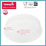 thumbnail of Keeeper - Mikrowellendeckel 26,5 x 6,5 cm Bella