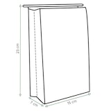 thumbnail of MONOUSO - SOS kraft-zak met sluiting 15+7x23cm (1000 stuks)