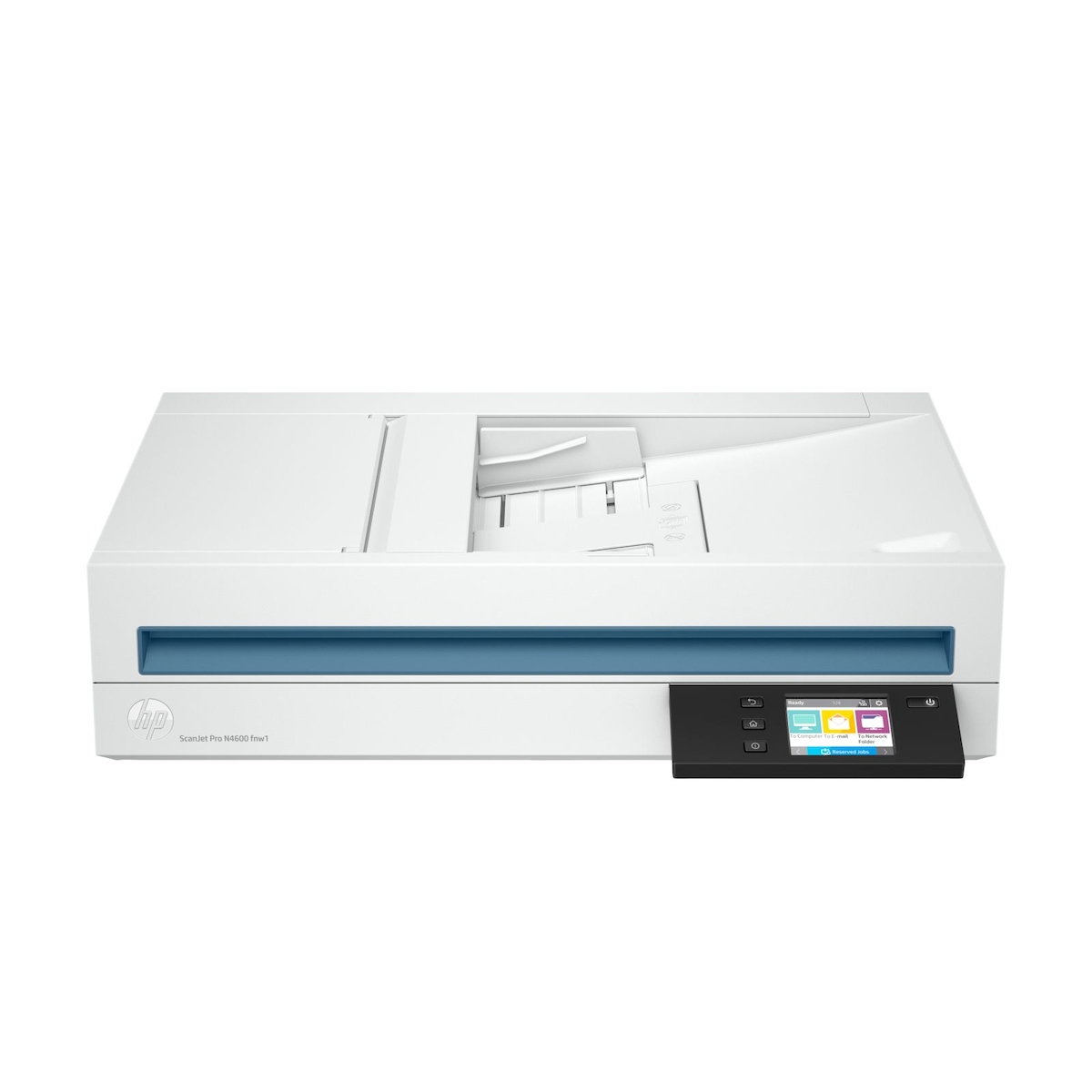 HP ScanJet Pro N4600 fnw1 Flachbettscanner 1200 x 1200 DPI A5 weiß Netzwerkfähig (20G07A)