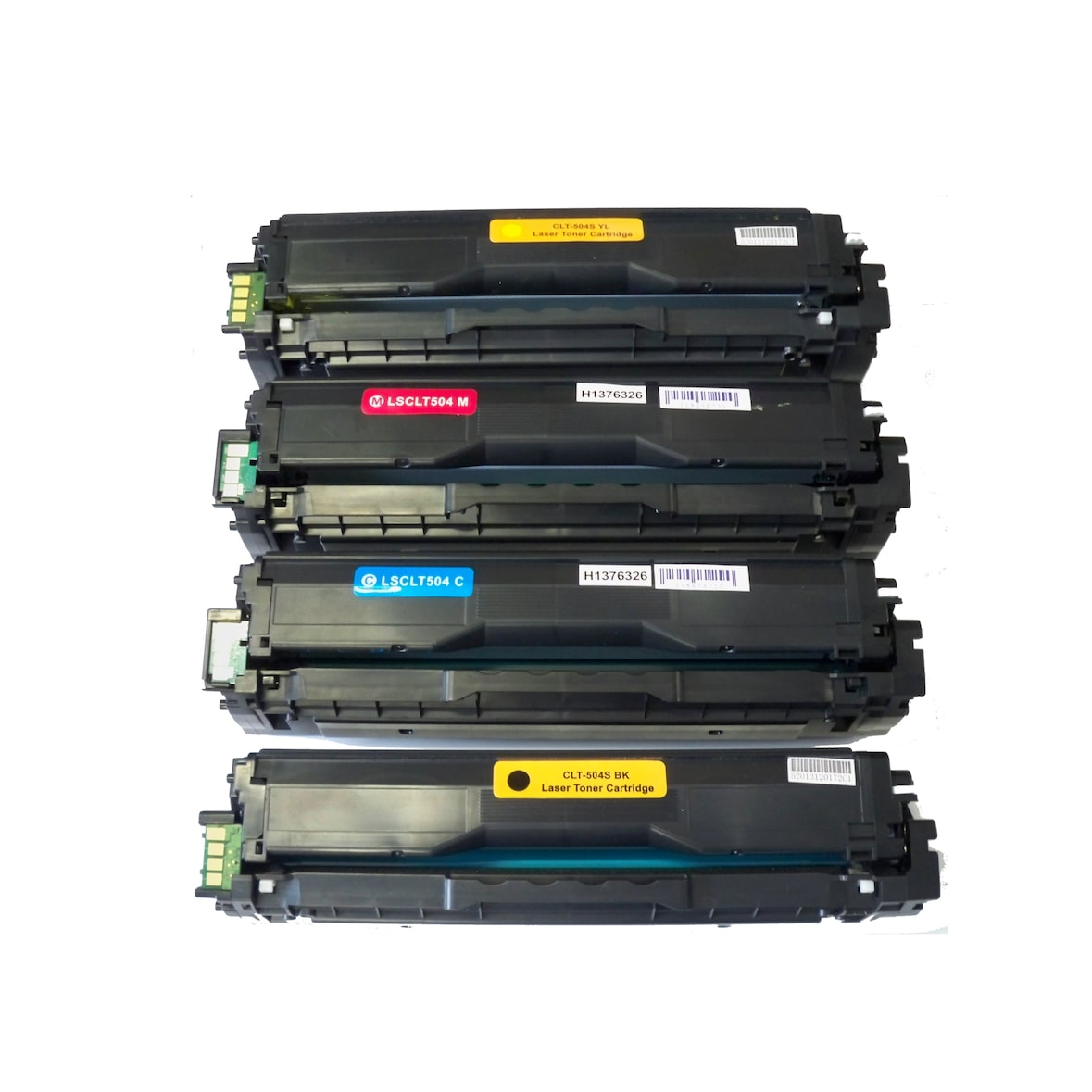 4x Toner kompatibel f. Samsung CLX-4195 FW ersetzt Samsung CLT-K504SELS +C+M+Y