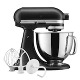 thumbnail of KitchenAid Artisan 5KSM125EBM Küchenmaschine 4,8L Matt-Schwarz – Direktantrieb & Planetenrührwerk