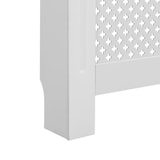 thumbnail of vidaXL Radiatorkappen 2 st. Wit MDF : Afmeting - 152 x 19 x 81,5 cm