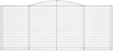 thumbnail of vidaXL Gabionen mit Hochbogen 5 Stk. 400x50x160/180cm Verzinktes Eisen