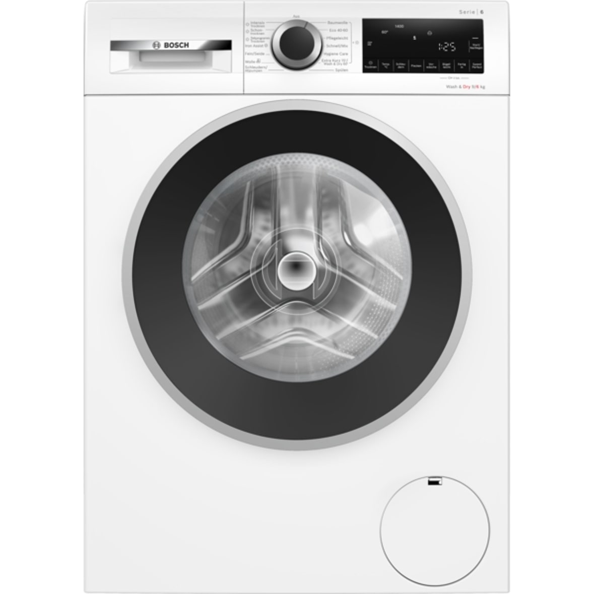 Bosch Serie 6 WNG24442, Waschtrockner, 9/6 kg, 1400 U/min.