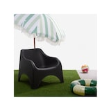 thumbnail of Sillón Relax Nuvola antracita 79 x 81 x 71 cm