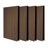 thumbnail of Pack 4 Panel Acústico de Pared Rectangular Roble Oscuro - Fog 120x60x2cm