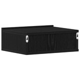 thumbnail of vidaXL Nachtkastjes zwevend 2 st 40x32x15 cm bewerkt hout zwart eiken