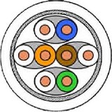 thumbnail of Draka Verlegekabel UCHOME SS26, Cat 7, S/FTP, PiMF, weiß, 100m Ring