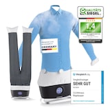 thumbnail of CLEANmaxx Bügler mit Dampffunktion  für Hemden & Blusen + Bügler-Aufsatz für Hosen - silber/schwarz