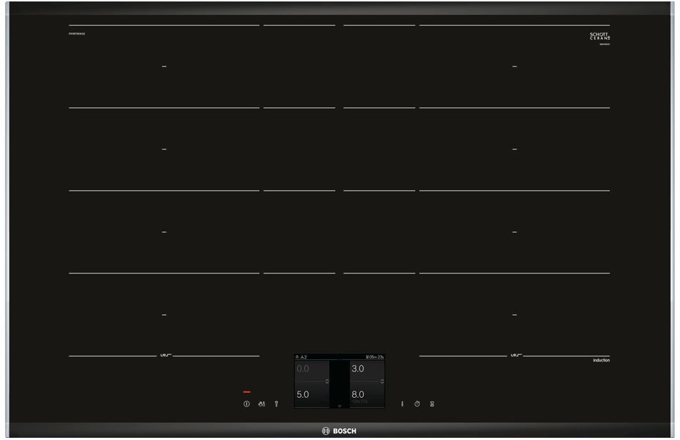 BOSCH PXY875KW1E Serie 8, Induktionskochfeld, 80cm