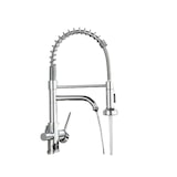 thumbnail of Bernd | Grifo Estera filtrante cromada brillante de 3 vías gastronomía de ósmosis de acero inoxidable para cocina | para restaurante giratorio 360°