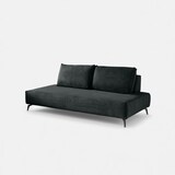thumbnail of Divano 2 posti modulare con cuscini design Made in Italy Campiglio D180 - Nero-24COMPD180CA24