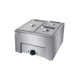 thumbnail of Templadora de chocolate de metal con 1 tanque de 6 L y 2 tanques de 2,5 L - 39 x 35,5 x 27 cm