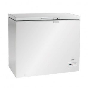 Congelatore a pozzetto litri 200 in acciaio verniciato bianco